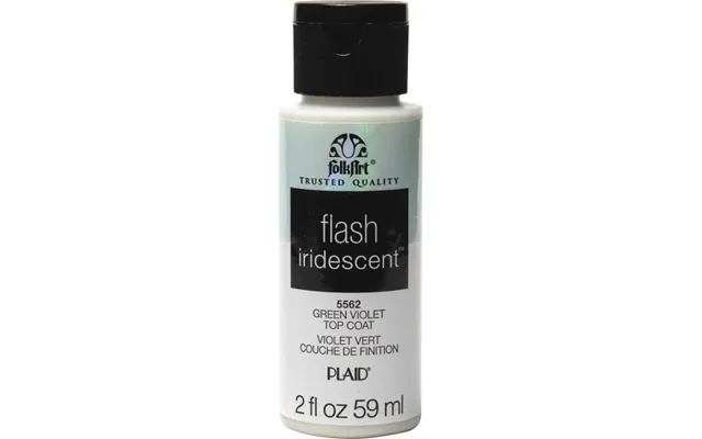 Green Violet Flash Iridescent Folkart 2oz