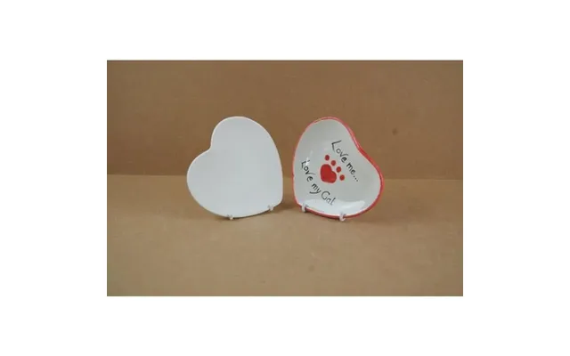 Heart Plate Small Box Quantity 6