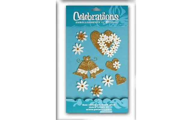 Hearts N Bells Gold Cream