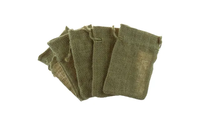 Hessian Bags 9cmx12.5cm Natural No.02 - 5 Pieces product image