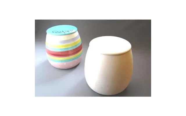 Large Canister Cookie Jar Box Quantity 4