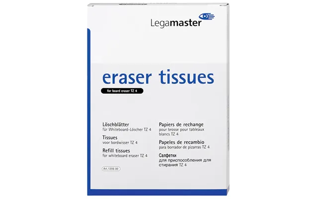 Legamaster Refill Tissues Tz 4 Pack Of 100