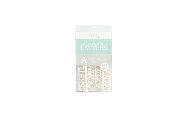Letter Board 1 White 188pcs