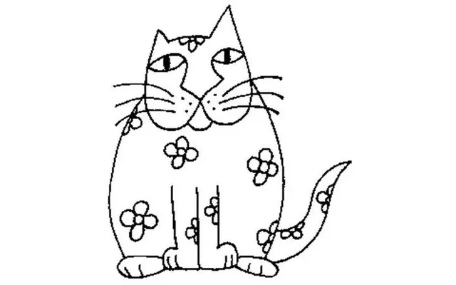 Lm Flower Cat