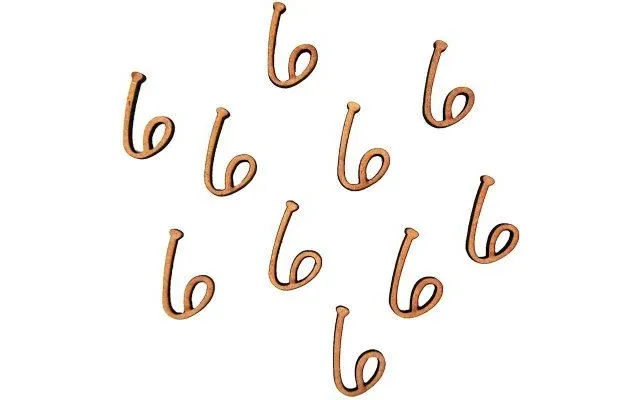 Mdf Number 6 28mm Pk 10 product image