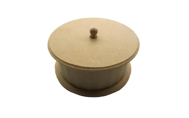Mdf Round Box 18x18x8cm
