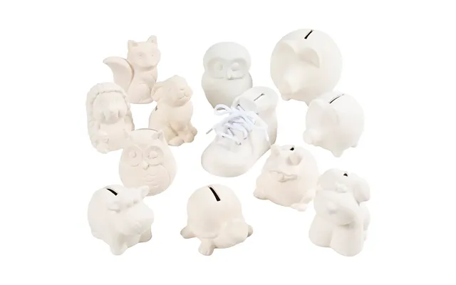 Money Boxes - White