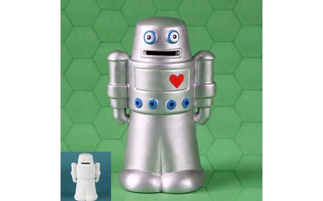 Robot Bank 2 Moneybox Box Quantity 6