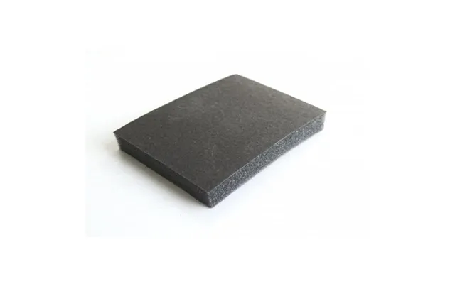 Rubber Scrubber Single-sided Grit7.5cm X 10cm Sponge Block Sponge One Side & Grit Abrasive
