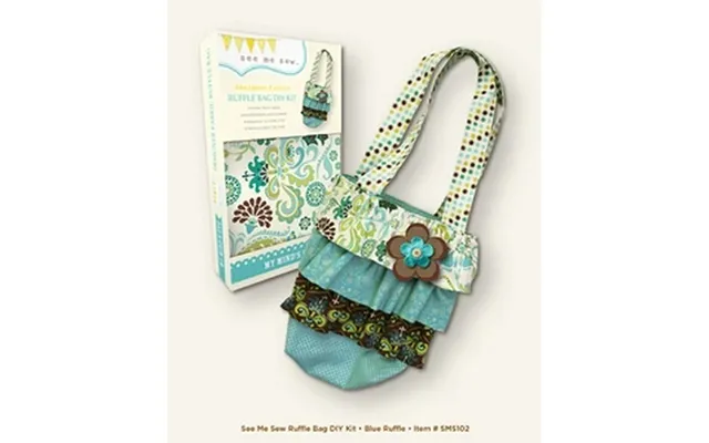 Ruffle Bag Blue