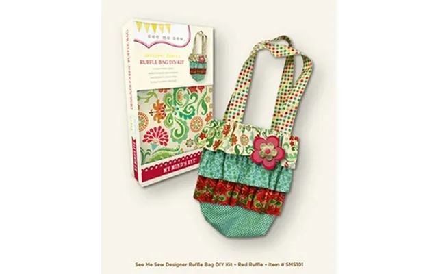 Ruffle Bag Red