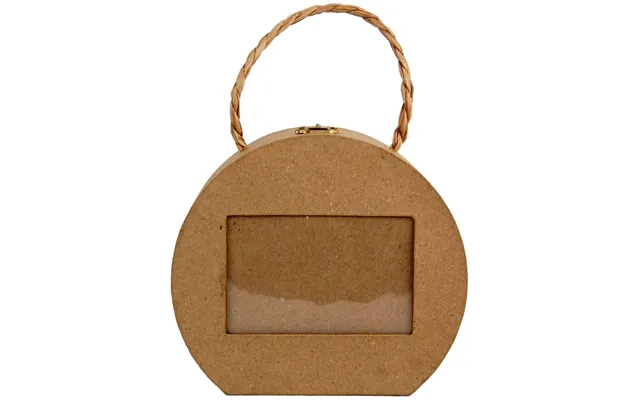 Single Papiermache Photo Frame Bag - Rounded product image