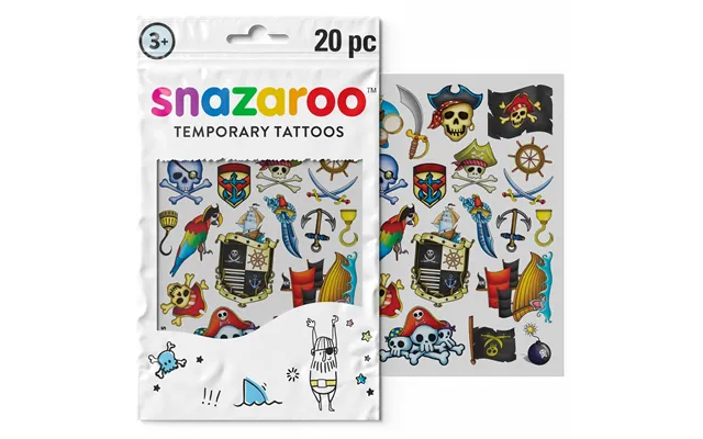 Snazaroo 20 Temporary Tattoos - Adventure product image