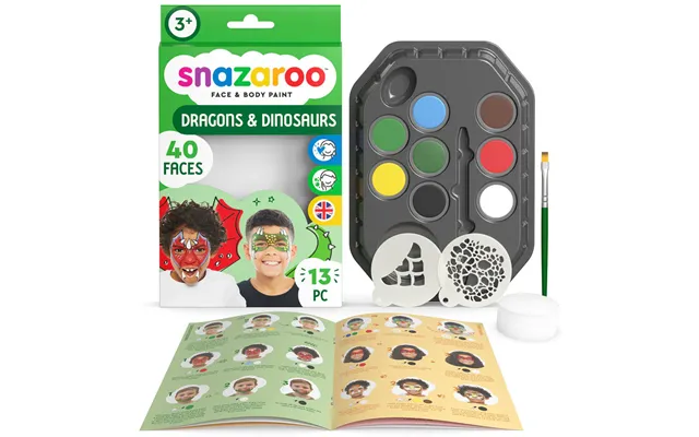Snazaroo Dinosaur Dragon Face Painting Kit