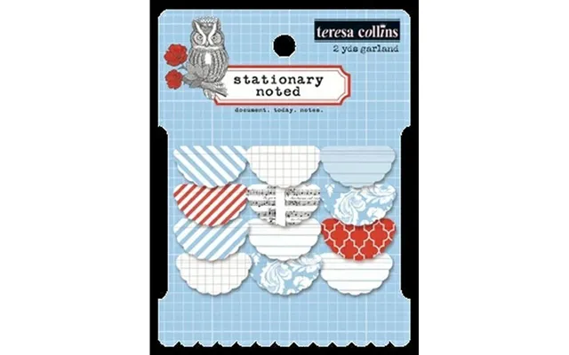 Stationery Noted Garland Sold In Singles