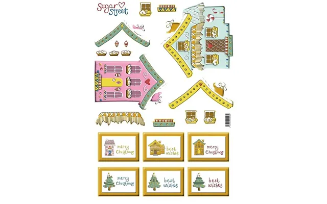 Sugar St Pink House Toppers