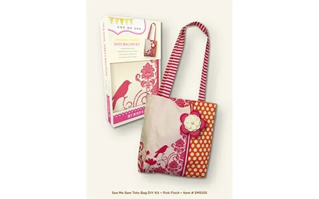 Tote Bag Pink Finch