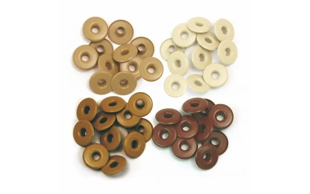 Wide Eyelets - Aluminium Brown Sold In Singles