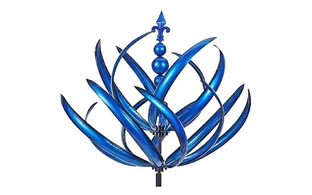 1, 2 Or 3 Rotating Metal Garden Wind Spinners - 2 Colours