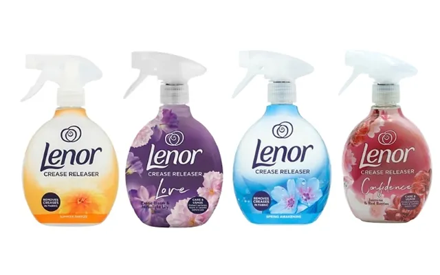 1, 2 Or 3-pack Of Lenor Crease Releaser - 4 Fragrances