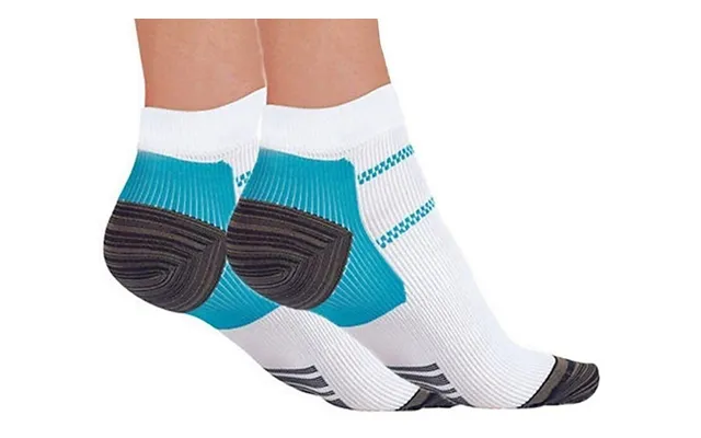 1, 2 Or 4 Pairs Of Plantar Healerheel Compression Ankles Socks - 2 Sizes product image