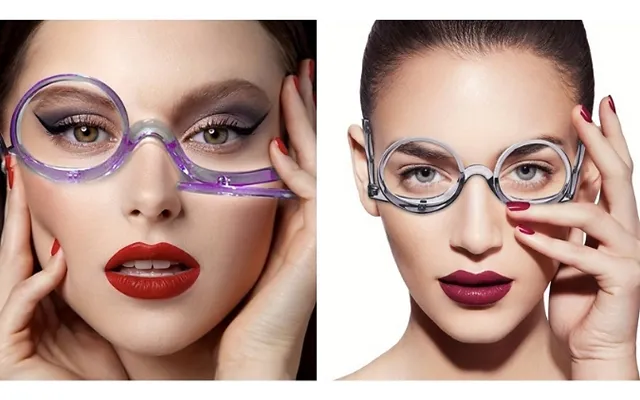1, 2 Or 4-pack Magnifying Makeup Glasses With Flip-down Readers - 4 Colours, 4 Options product image