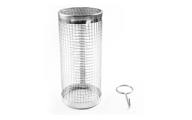 1 Or 2-pack Of Stainless Steel Bbq Grill Baskets - 2 Sizes