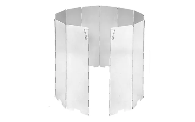 10 Plates Folding Aluminium Camp Stove Windscreen