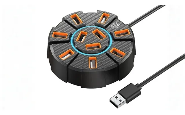 10-port Usb Expansion Dock - 2 Colours