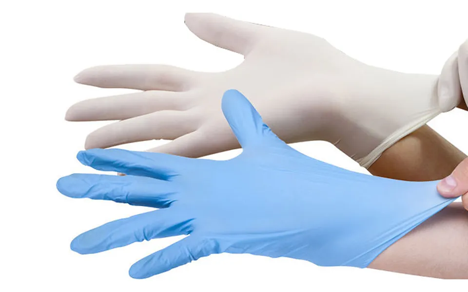 100 X Powder Free Disposable Gloves - 3 Sizes