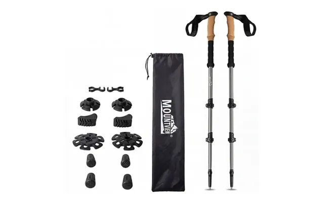 16-piece Mountview Trekking Poles Set