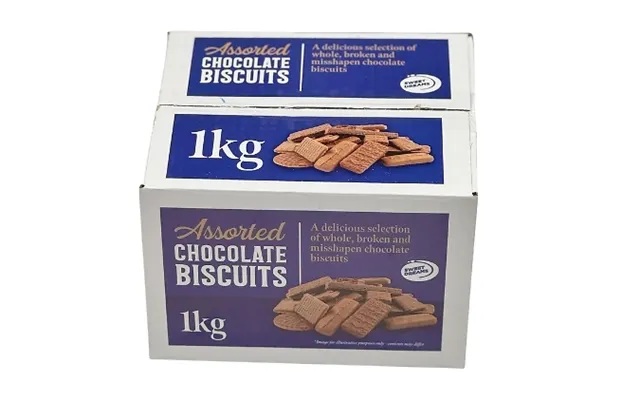 1kg Assorted Chocolate Biscuits Box