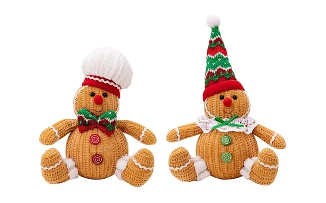 2-pack Christmas Gingerbread Man Ornaments