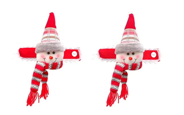 2-pack Of Christmas Themed Curtain Tiebacks - 2 Designs