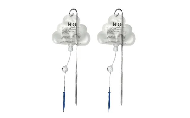 2-pack Of Cloud-shaped Automatic Plant Watering Drip Bags