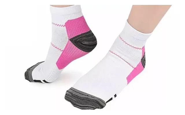 3 Or 6 Pairs Of Plantar Fasciitis Support Compression Socks - 3 Colours, 2 Sizes product image