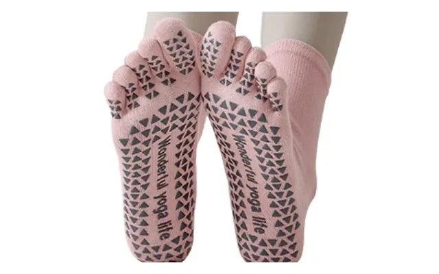 3 Pairs Of Yoga Five-toe Socks - 7 Colours product image