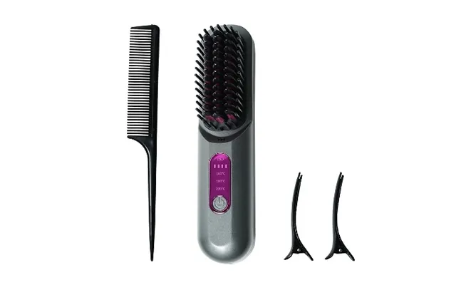 3-heat Hair Straightening Brush product image
