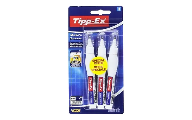 3-pack Bic Tipp-ex Correction Pens