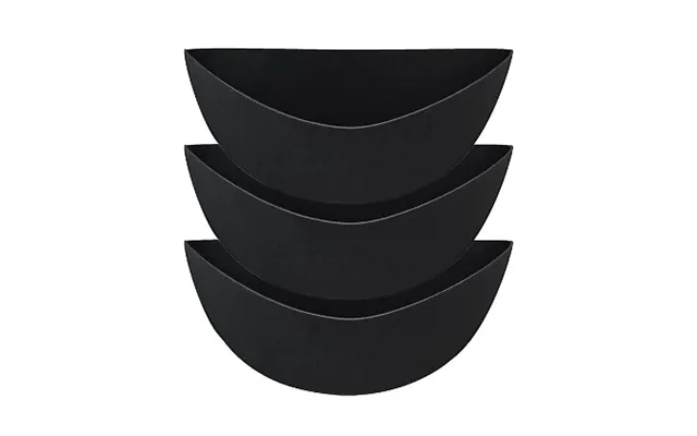 3-pack Semi-circle Felt Flower Pot Liners - 3 Sizes