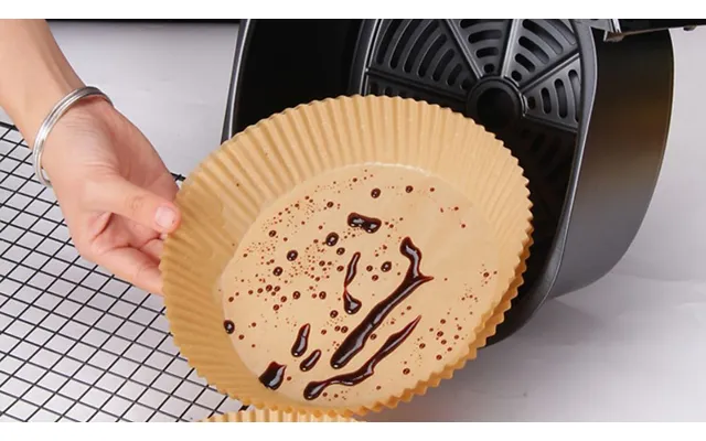 30 To 400 Disposable Non-stick Air Fryer Liners - 2 Colours