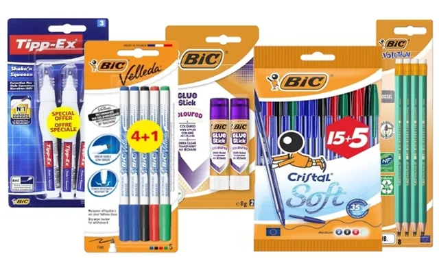 38-piece Bic Stationery Bundle With Tipp-ex