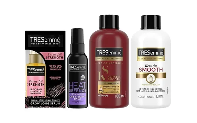 4 Pack Tresemme Keratin Essentials Kit