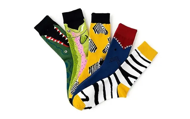 5-pairs Unisex Funky Pattern Socks product image