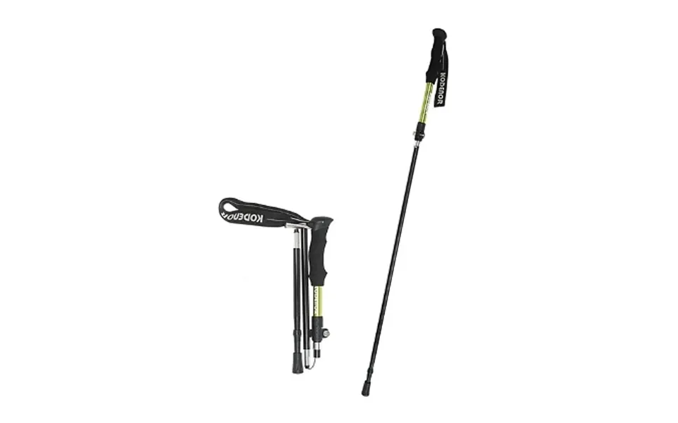 5-section Folding Aluminium Alloy Hiking Pole - 3 Colours, 2 Sizes