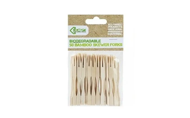 50-pack Bamboo Barbecue Forks