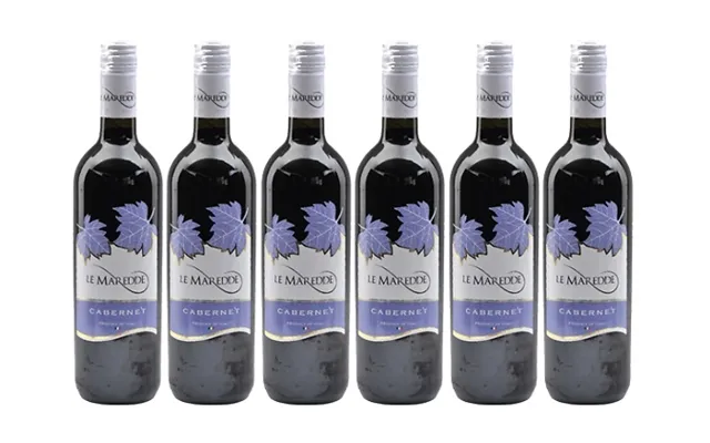 6 Bottles Of Le Maredde Cabernet - 12.5% Vol