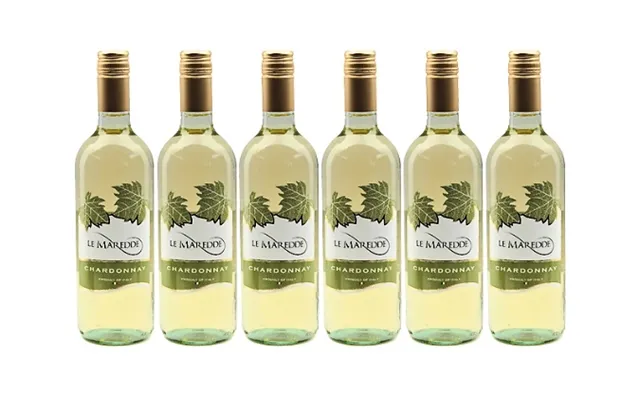 6 Bottles Of Le Maredde Chardonnay - 12% Vol