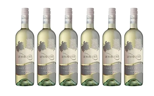 6 Bottles Of Le Maredde Pinot Grigio
