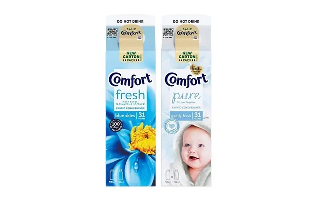 6-pack Comfort Blue Skies & Gently Fresh Fabric Conditioner